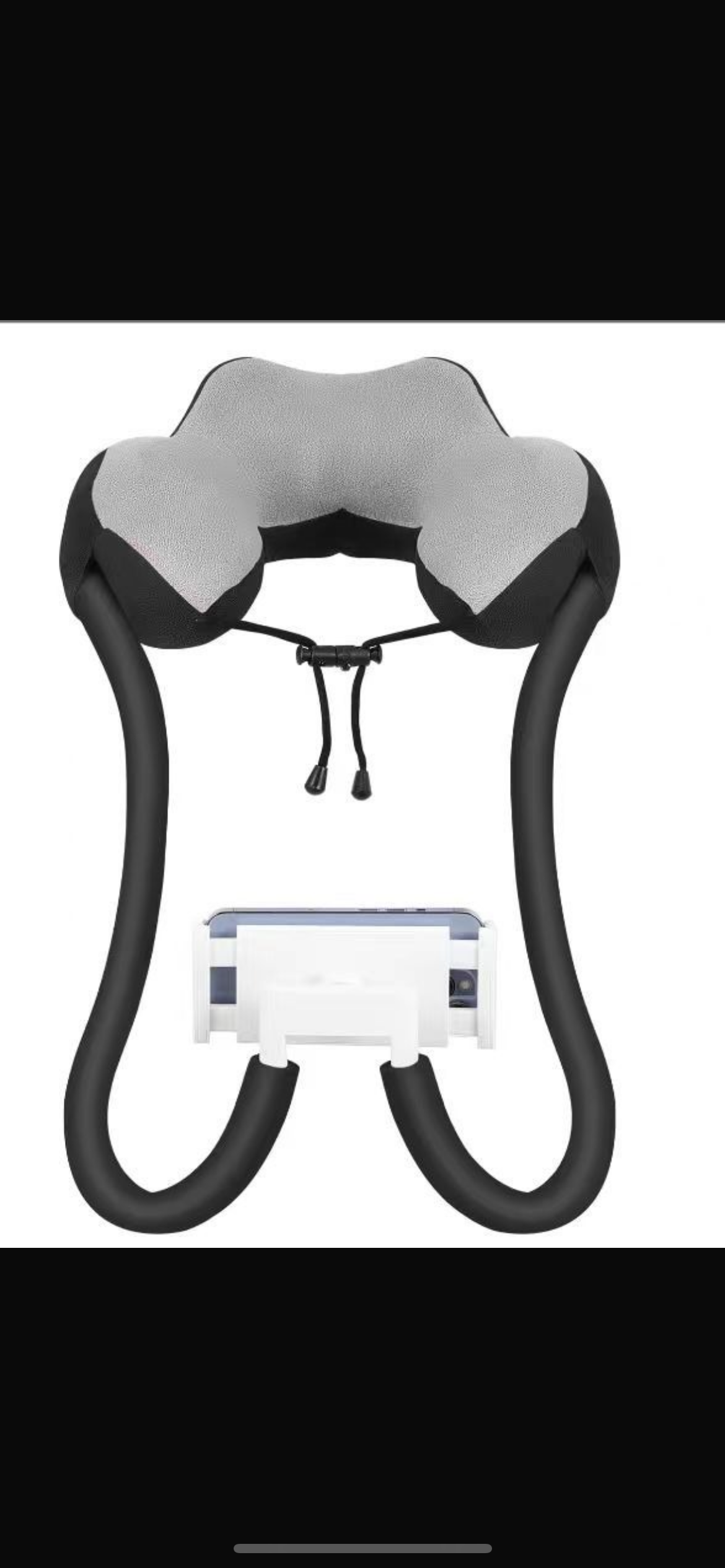 Horizon 2-in-1 Hands-Free Neck Pillow Phone Holder