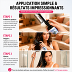 Keratin Hair Straightening Cream with Comb 100ml  Repair Damaged Frizzy Hair Soft Smooth Shiny Straightening Deep Moisturizing