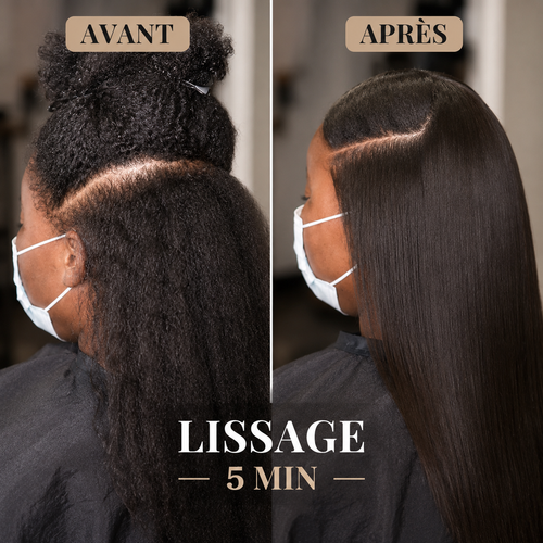 Cheveux frisés et abîmés ? La crème lissante à la kératine qui répare, lisse et hydrate en profondeur