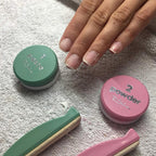 Professional Japanese Manicure Kit – Nail Strengthening Powder & Paste for Natural Shine at Home