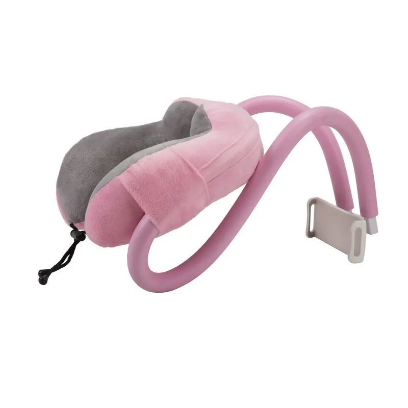 Horizon 2-in-1 Hands-Free Neck Pillow Phone Holder