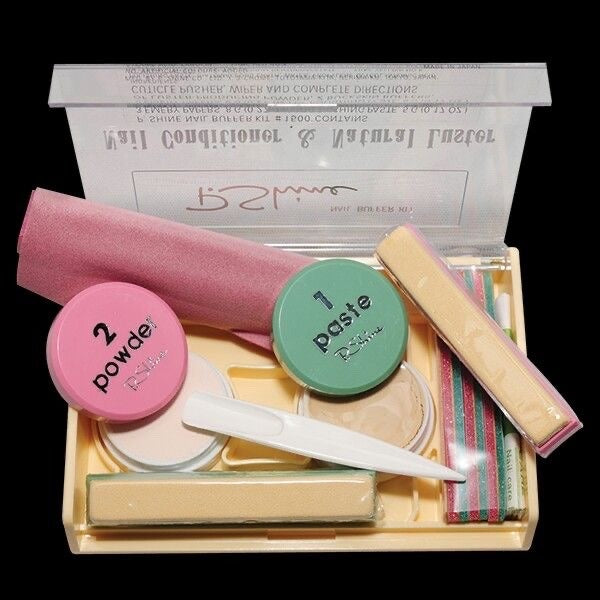 Professional Japanese Manicure Kit – Nail Strengthening Powder & Paste for Natural Shine at Home