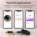 AuraFit™ Elegance Smart Bracelet